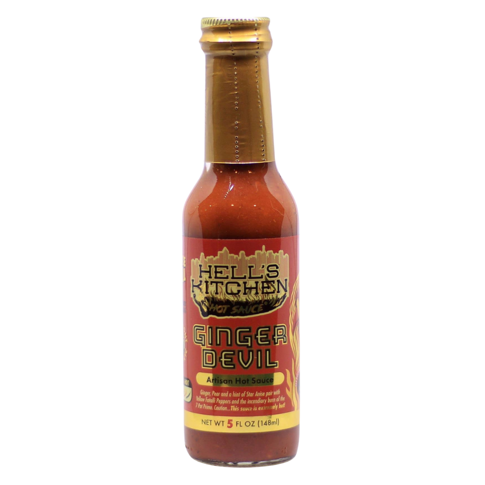 Hell's Kitchen Ginger Devil Hot Sauce – SCOVILLED Hell's Kitchen Ginger Devil Hot Sauce – SCOVILLED