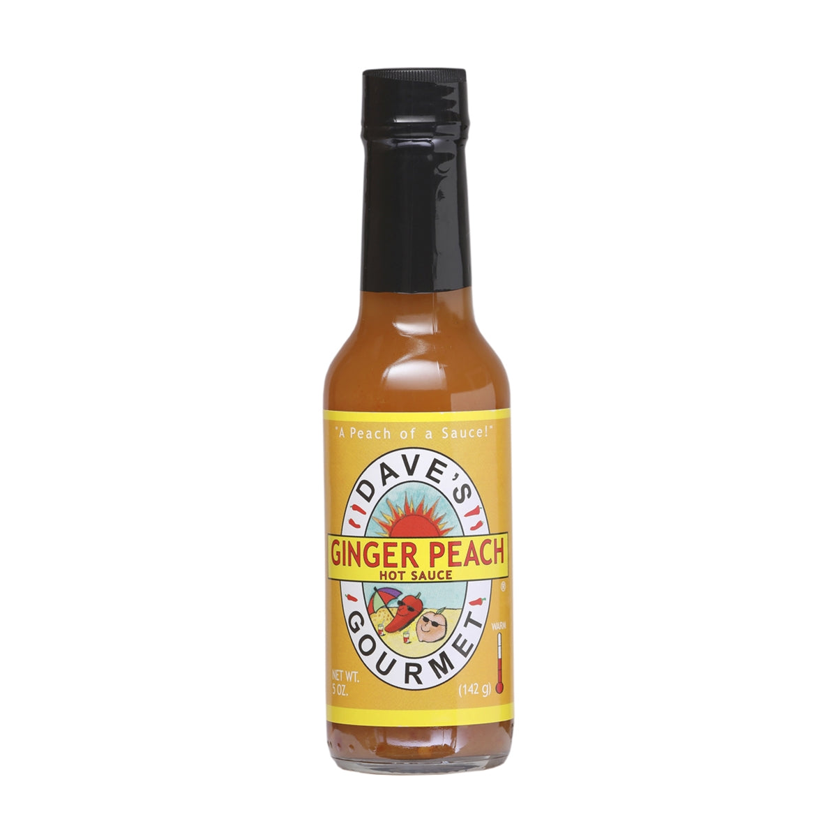 Daves Gourmet Ginger Peach Hot Sauce Scovilled