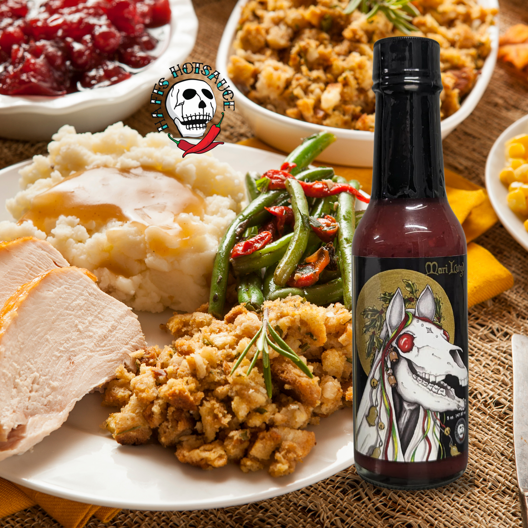 Elevate Your Thanksgiving Feast with Haffs Mari Lwyd Hot Sauce