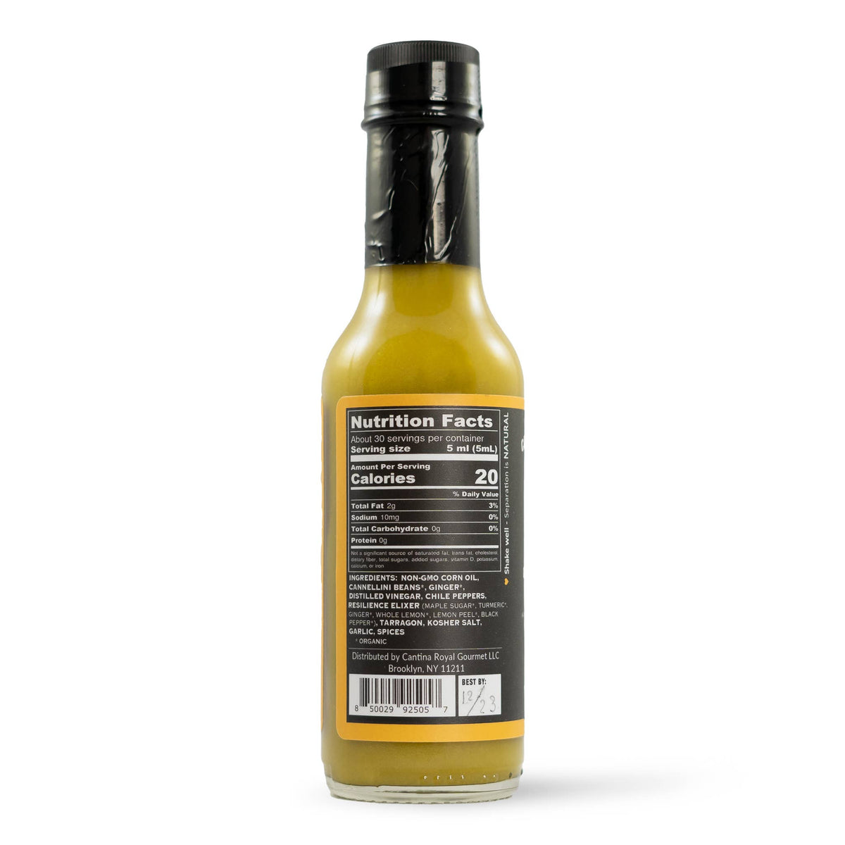 Cantina Royal Resilience -  Turmeric, Tarragon, Habanero Hot Sauce