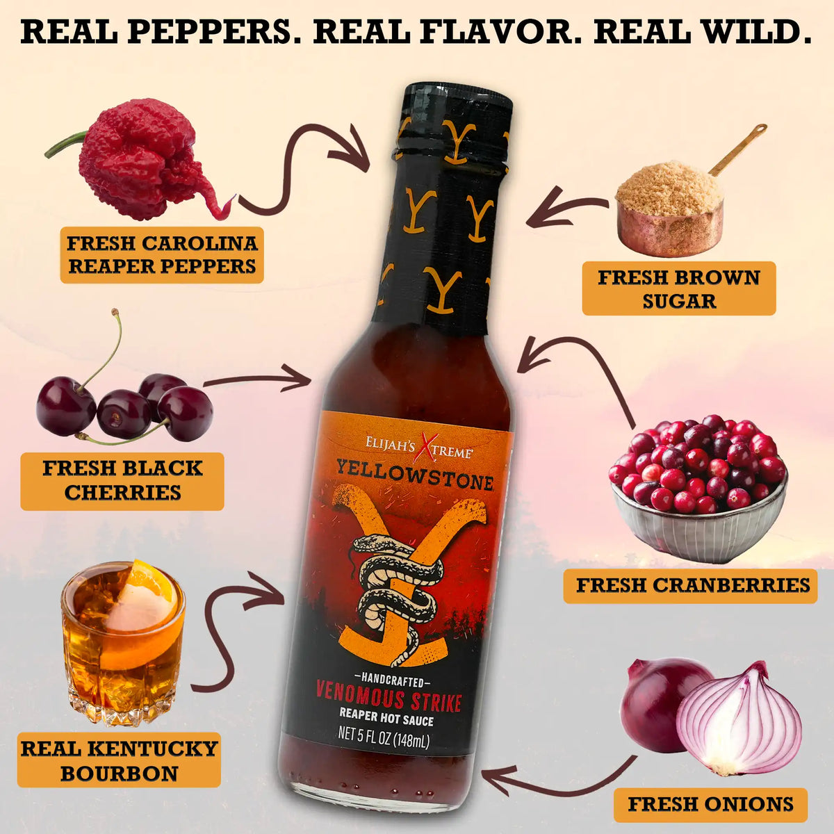 Yellowstone Venomous Strike - Reaper Hot Sauce