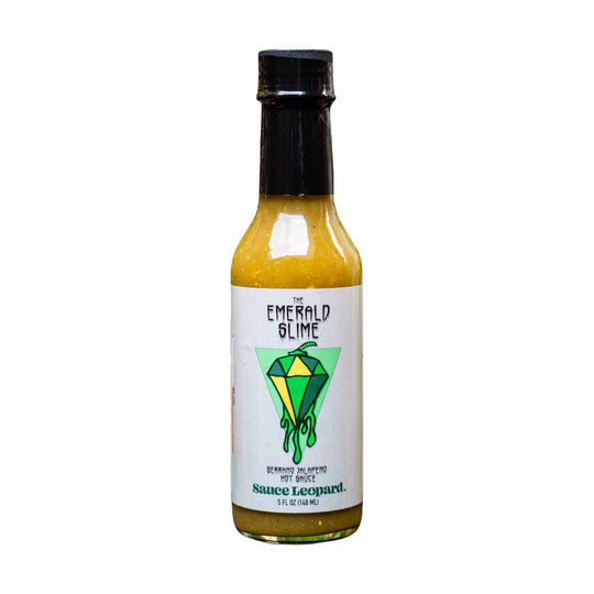 Sauce Leopard The Emerald Slime - Serrano Jalapeno Hot Sauce