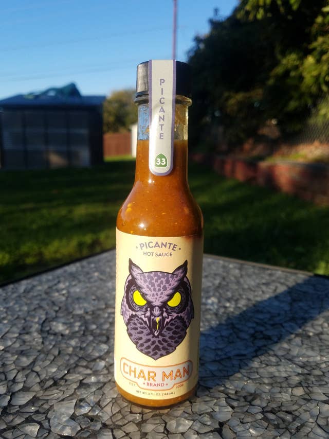 Char Man Picante Hot Sauce