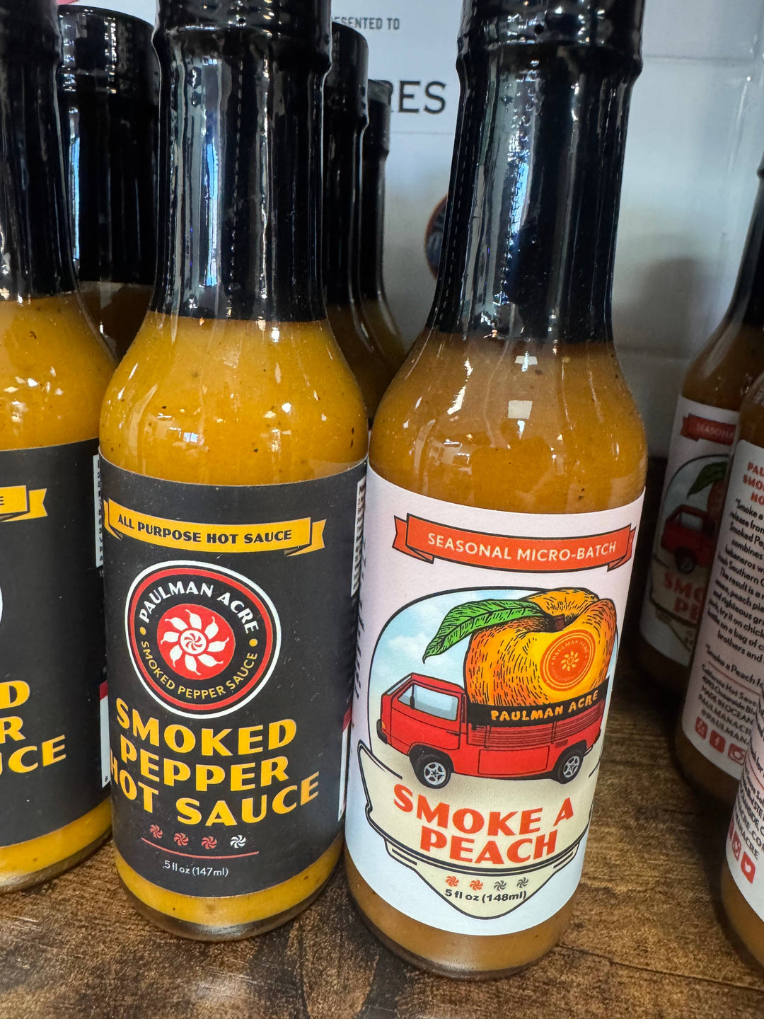 Paulman Acre Smoke a Peach Hot Sauce