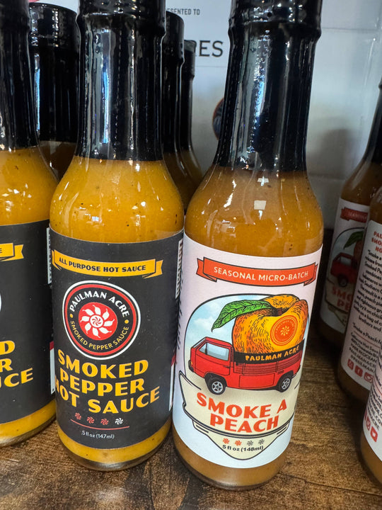 Paulman Acre Smoke a Peach Hot Sauce