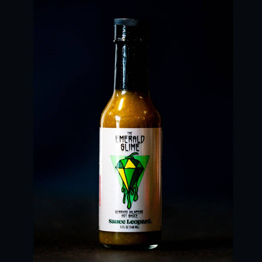 Sauce Leopard The Emerald Slime - Serrano Jalapeno Hot Sauce