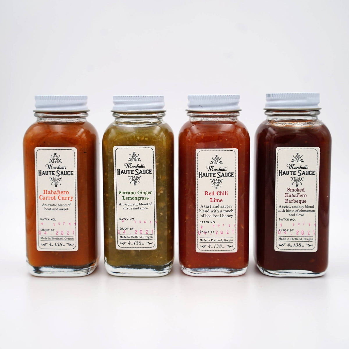 Marshall's Haute Sauce Hot Sauce Sampler