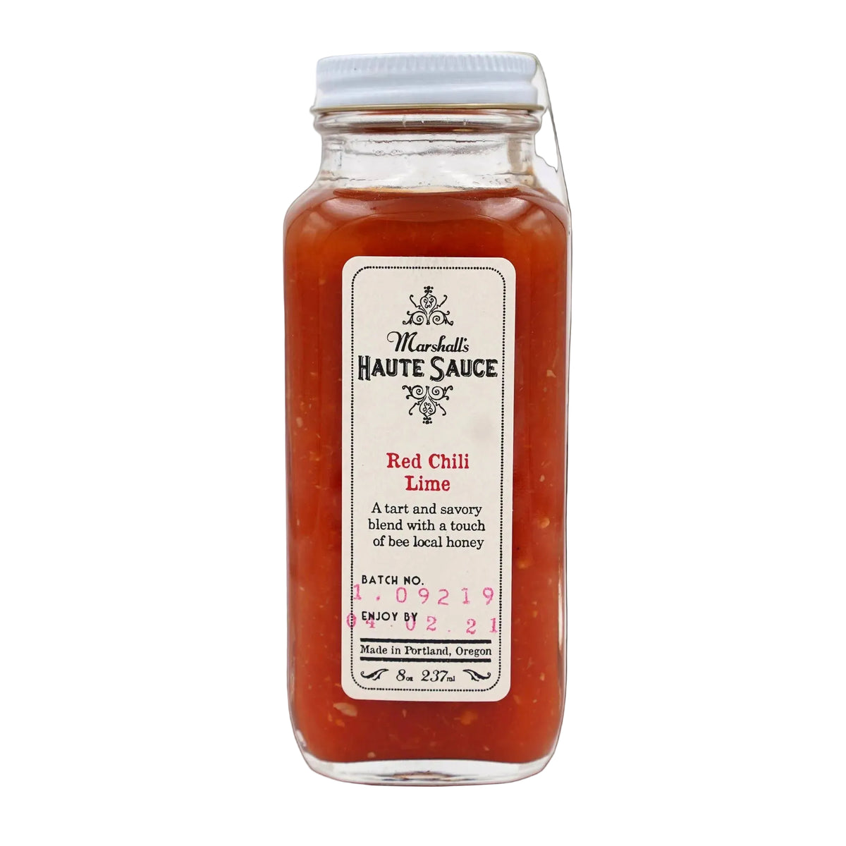 Marshall's Haute Sauce Red Chili Lime Hot Sauce