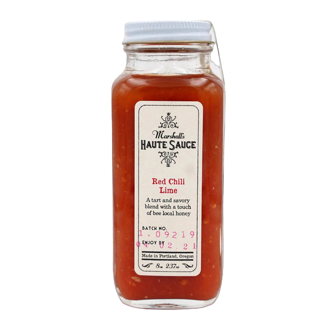 Marshall's Haute Sauce Red Chili Lime Hot Sauce