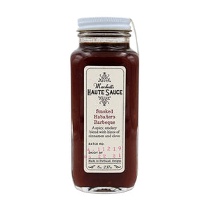 Marshall's Haute Sauce Smoked Habanero Barbeque- Best BBQ Sauce