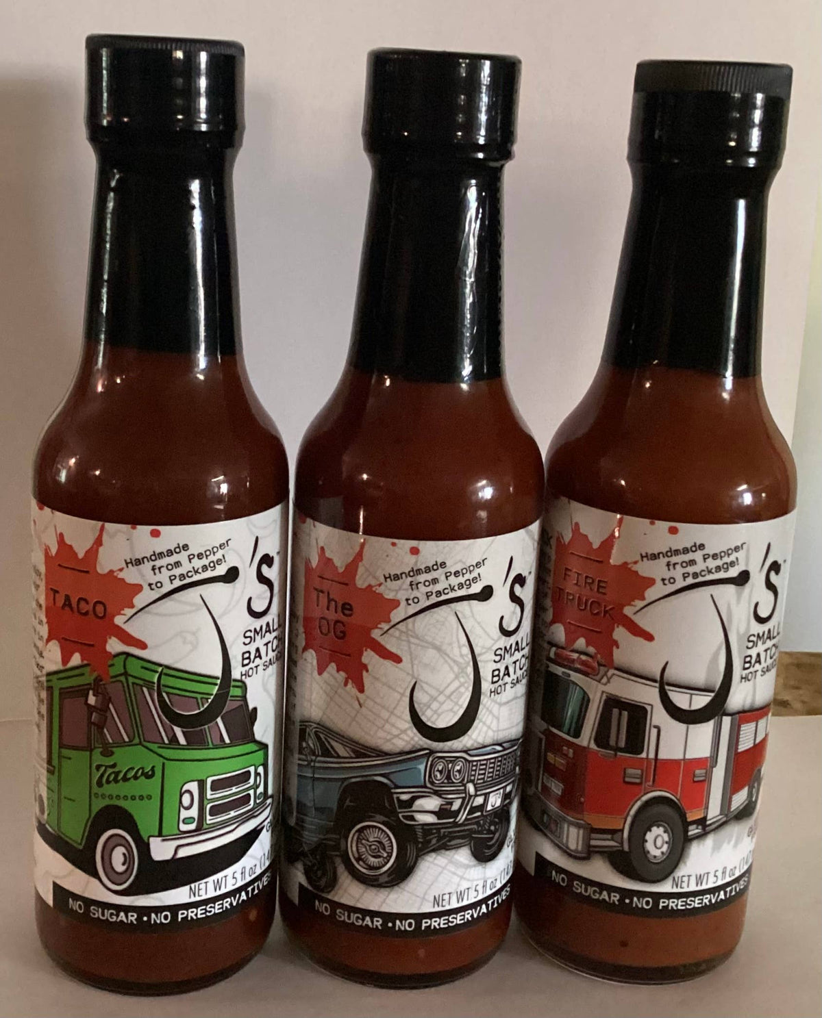 J's Small Batch Taco Hot Sauce