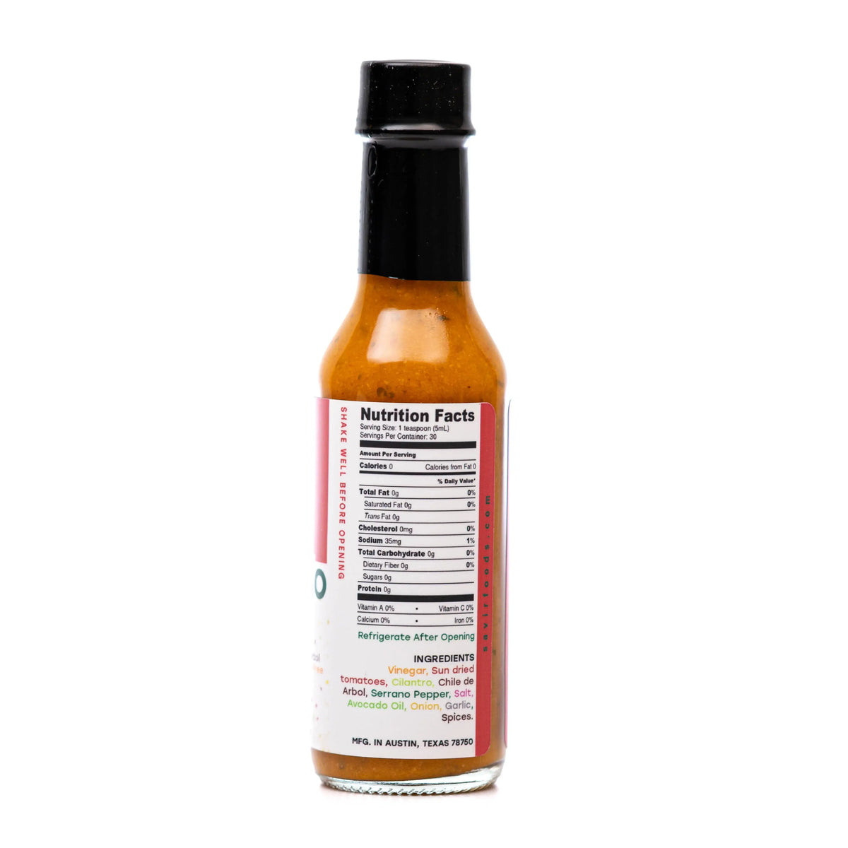 Savir Foods Arbol Serrano Hot Sauce