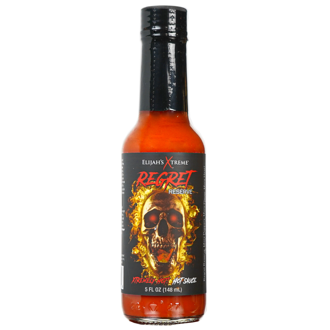 Elijah's Xtreme Regret Reserve Hot Sauce
