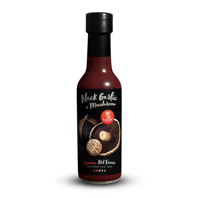Flavor & Fire Black Garlic & Mushroom Hot Sauce