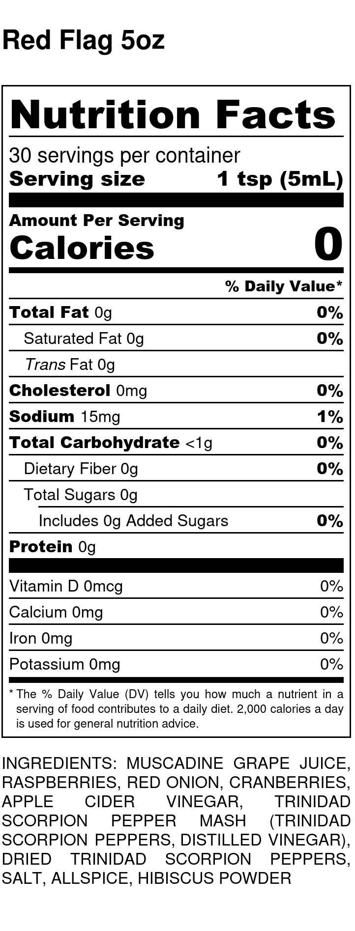 Black Eyed Susan Red Flag Hot Sauce