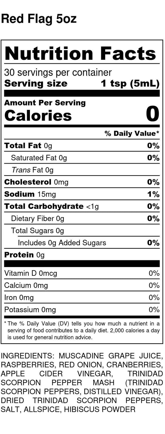 Black Eyed Susan Red Flag Hot Sauce