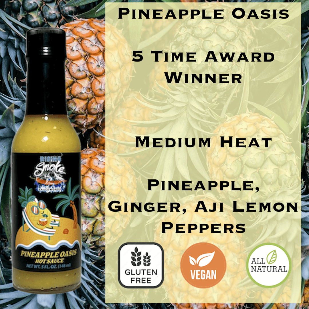 5 oz Pineapple Oasis Hot Sauce (case of 12)