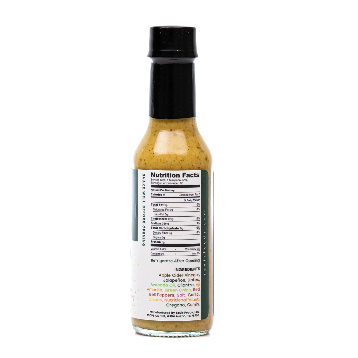Savir Foods Jala Pepa Hot Sauce