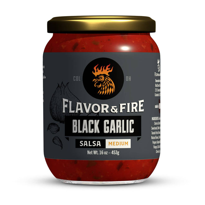 Flavor & Fire Black Garlic Salsa