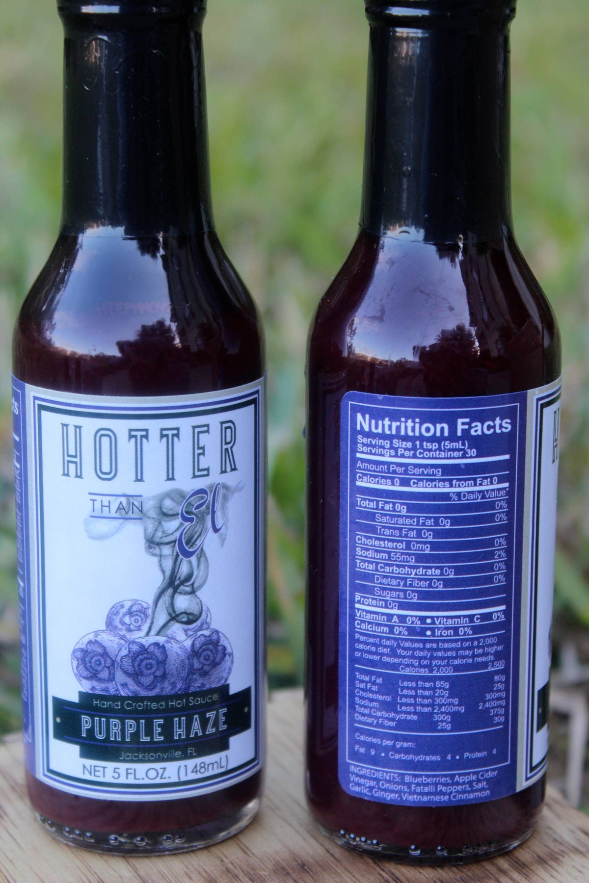 Hotter than El Purple Haze Hot Sauce