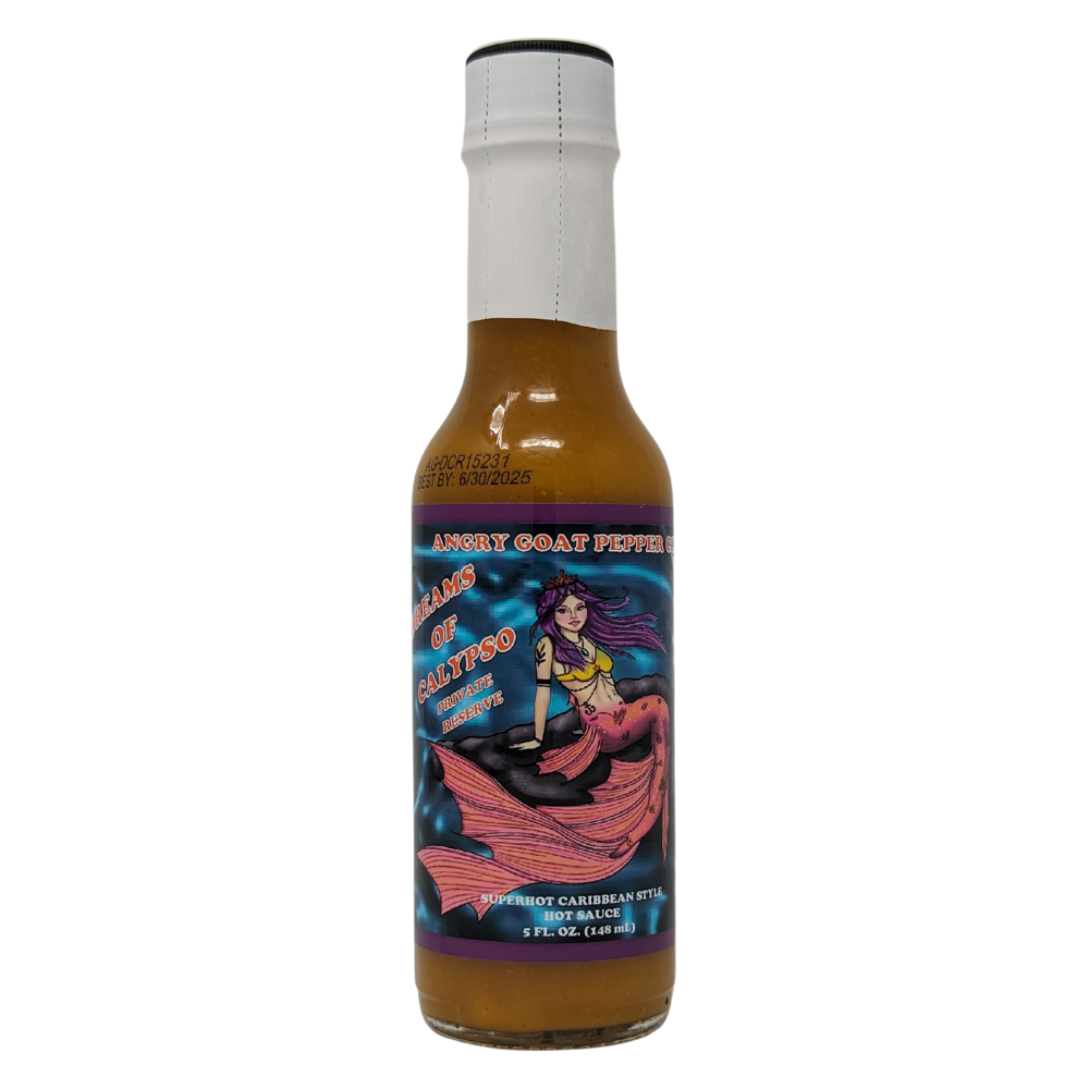 Angry Goat Dreams Of Calypso Private Reserve Hot Sauce