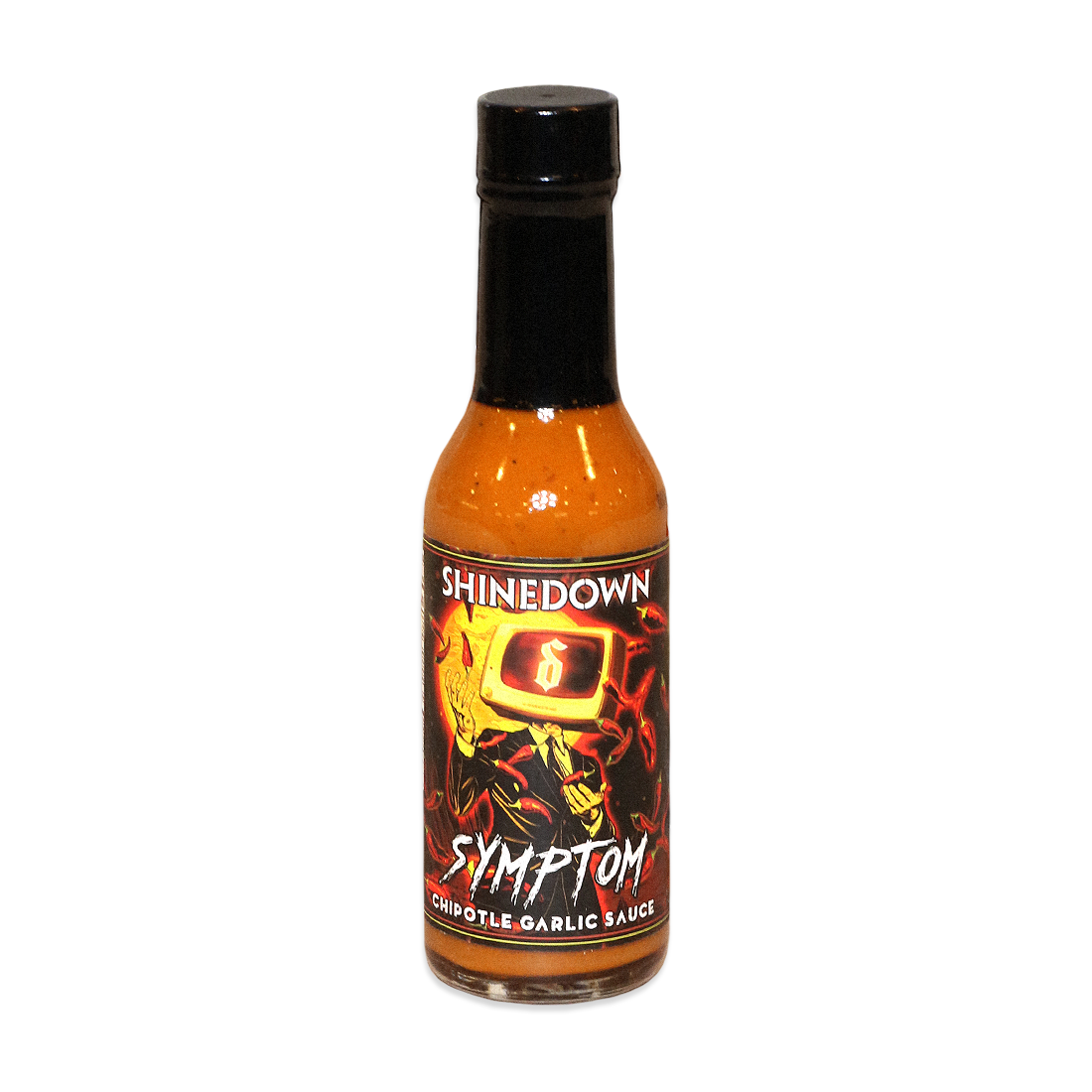 Torchbearer Shinedown's Symptom Chipotle Garlic Hot Sauce