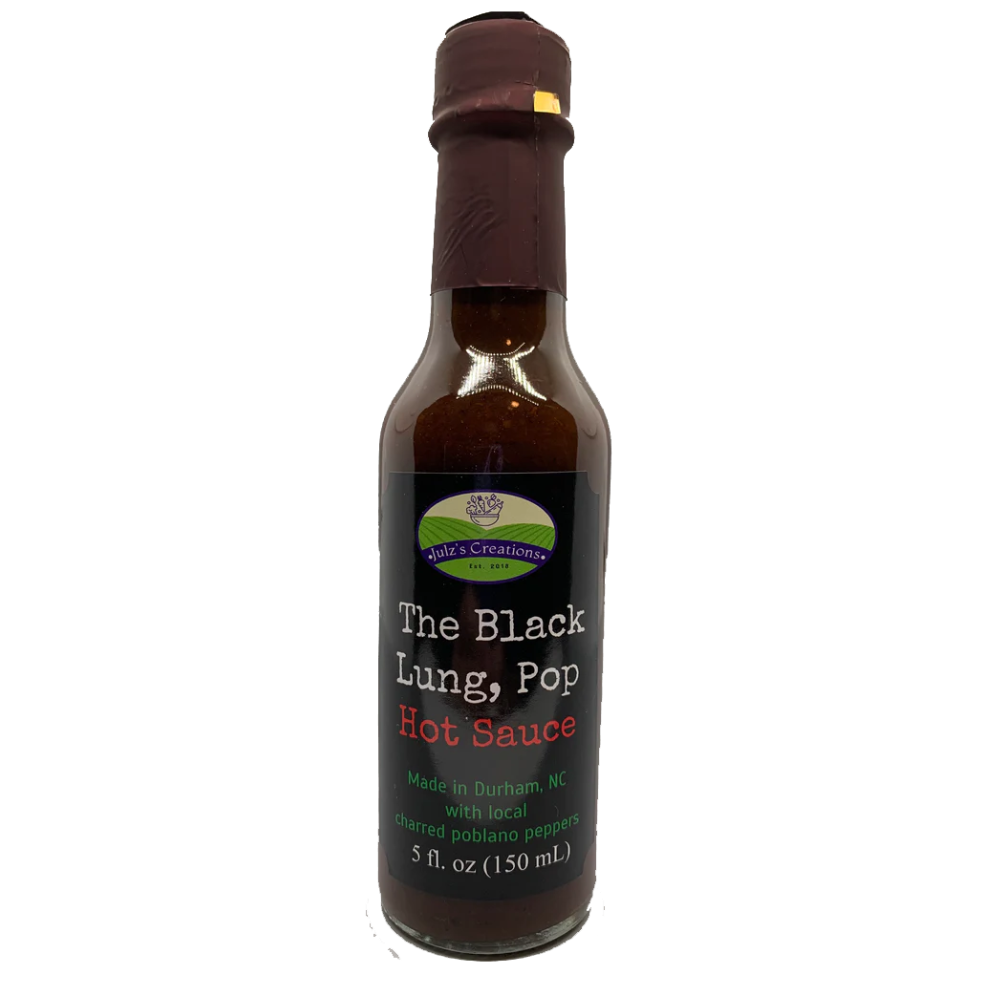 Julz's Creations The Black Lung, Pop Hot Sauce