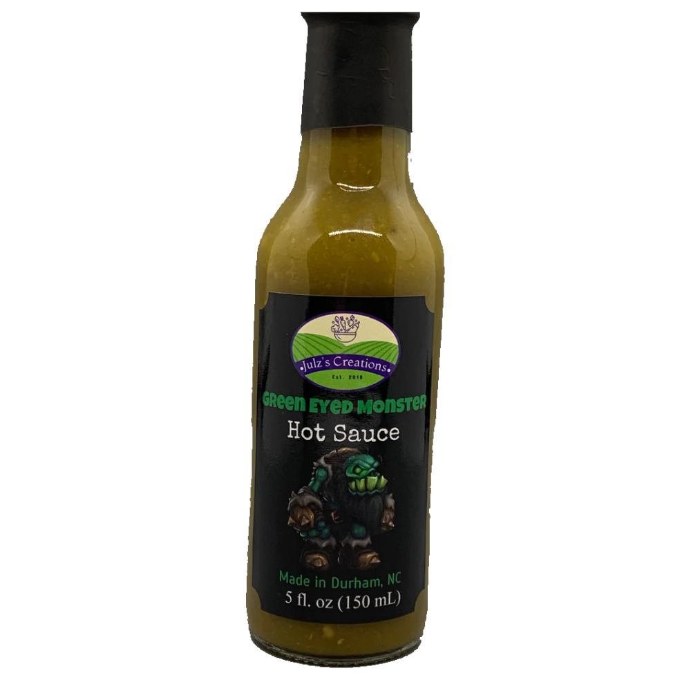 Julz's Creations Green Eyed Monster Hot Sauce