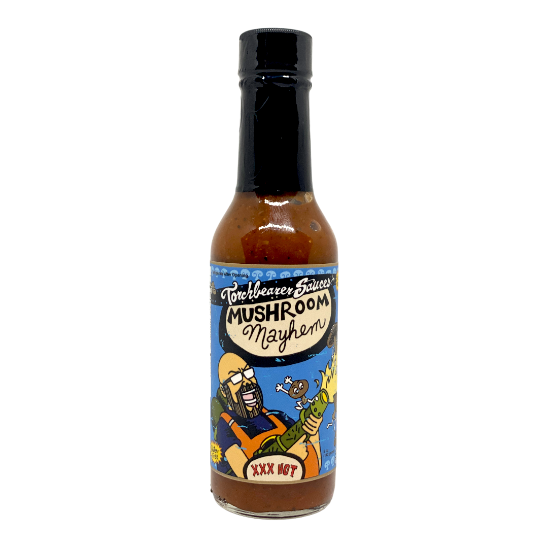 Torchbearer Mushroom Mayhem Hot Sauce