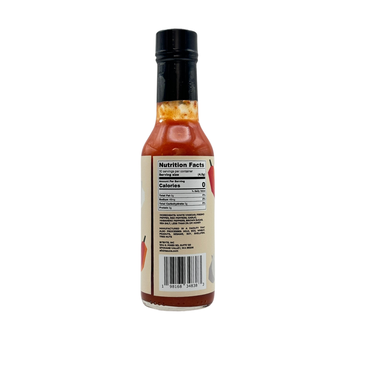 Elixir Sauce Co. Garlic Fresno Hot Sauce