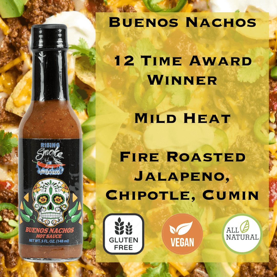 5 oz Buenos Nachos Hot Sauce (case of 12)