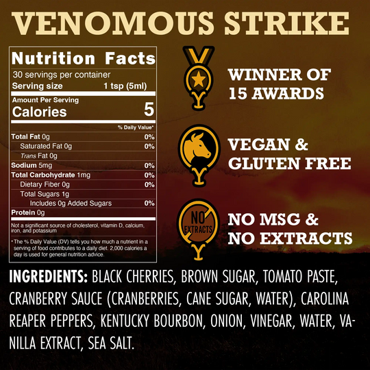 Yellowstone Venomous Strike - Reaper Hot Sauce