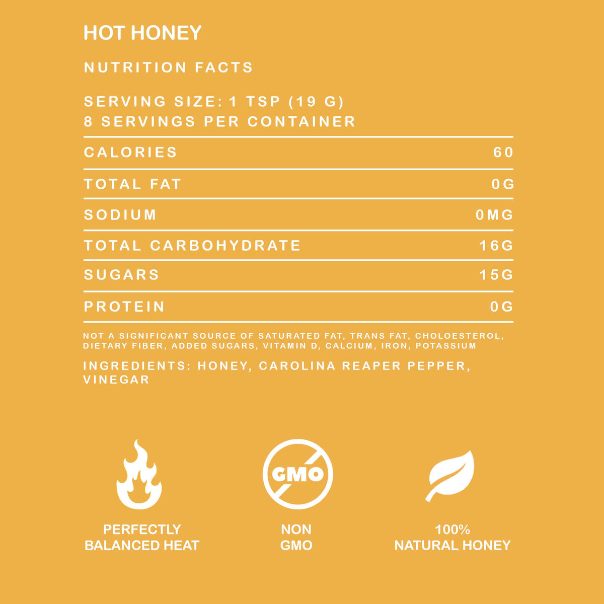 Elijah's Xtreme Hot Honey Infused with Carolina Reaper