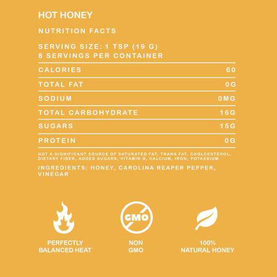 Elijah's Xtreme Hot Honey Infused with Carolina Reaper