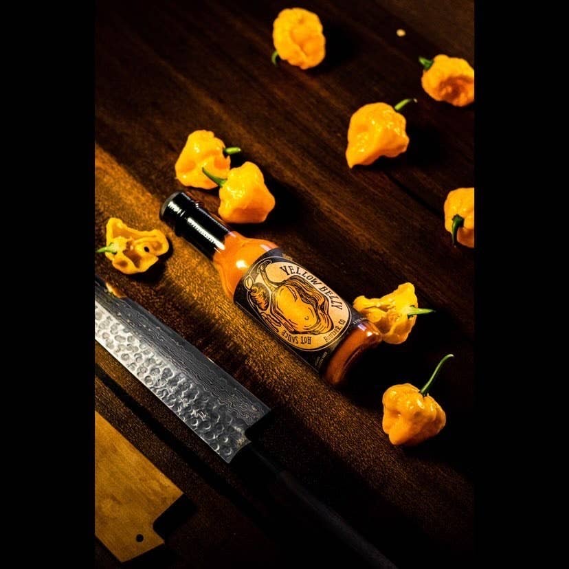 Green Belly Foods Yellow Belly Hot Sauce