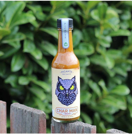 Char Man Picante Hot Sauce
