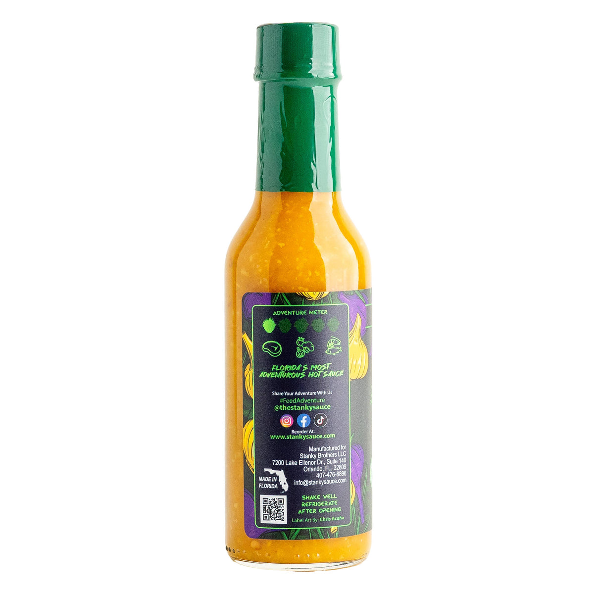 Stanky Sauce Garlic Datil Hot Sauce