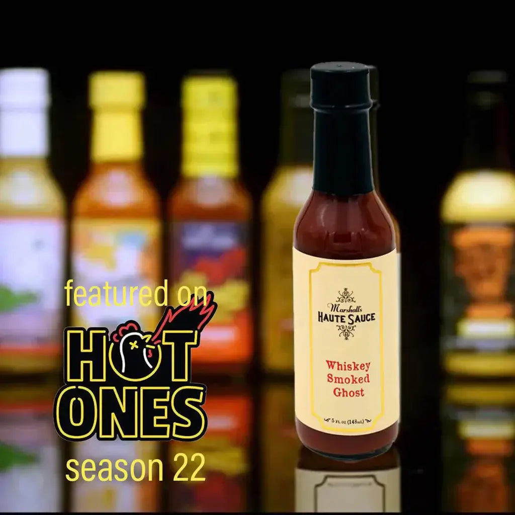 Marshall's Haute Sauce Whiskey Smoked Ghost Hot Sauce