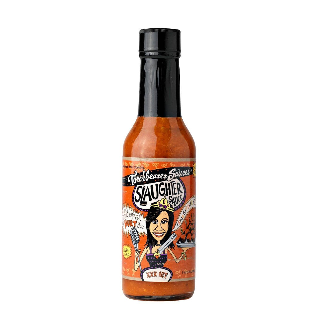 Slaughter | 5oz Bottle | Big Habanero Flavor | Heat 5/10