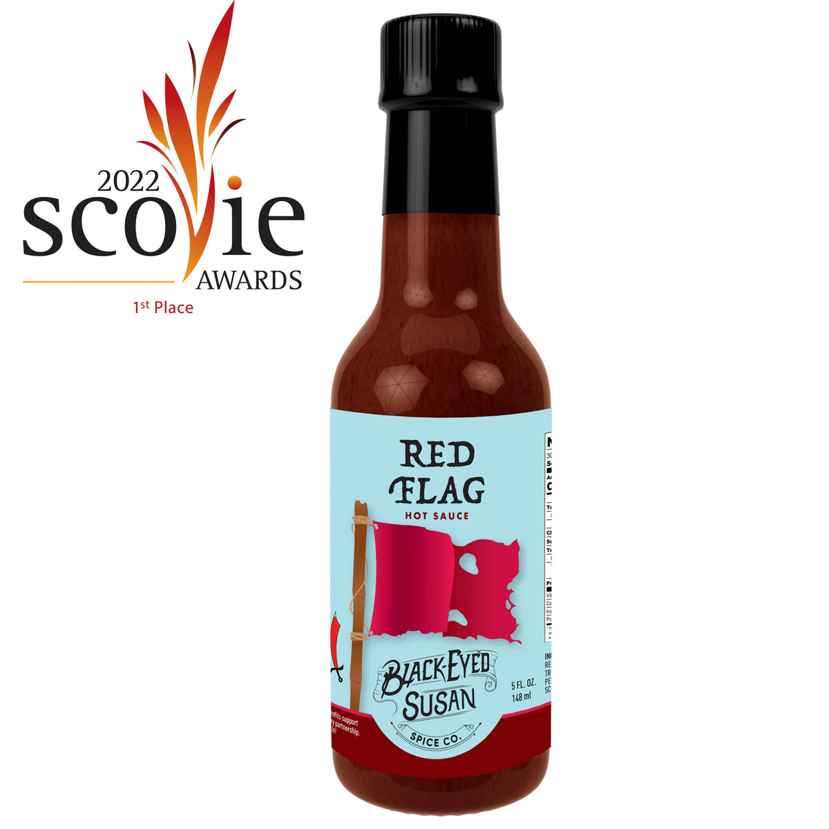 Black Eyed Susan Red Flag Hot Sauce