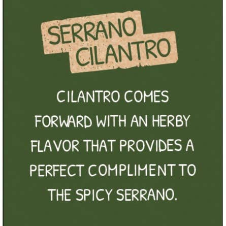 Little Dick's Serrano Cilantro Hot Sauce