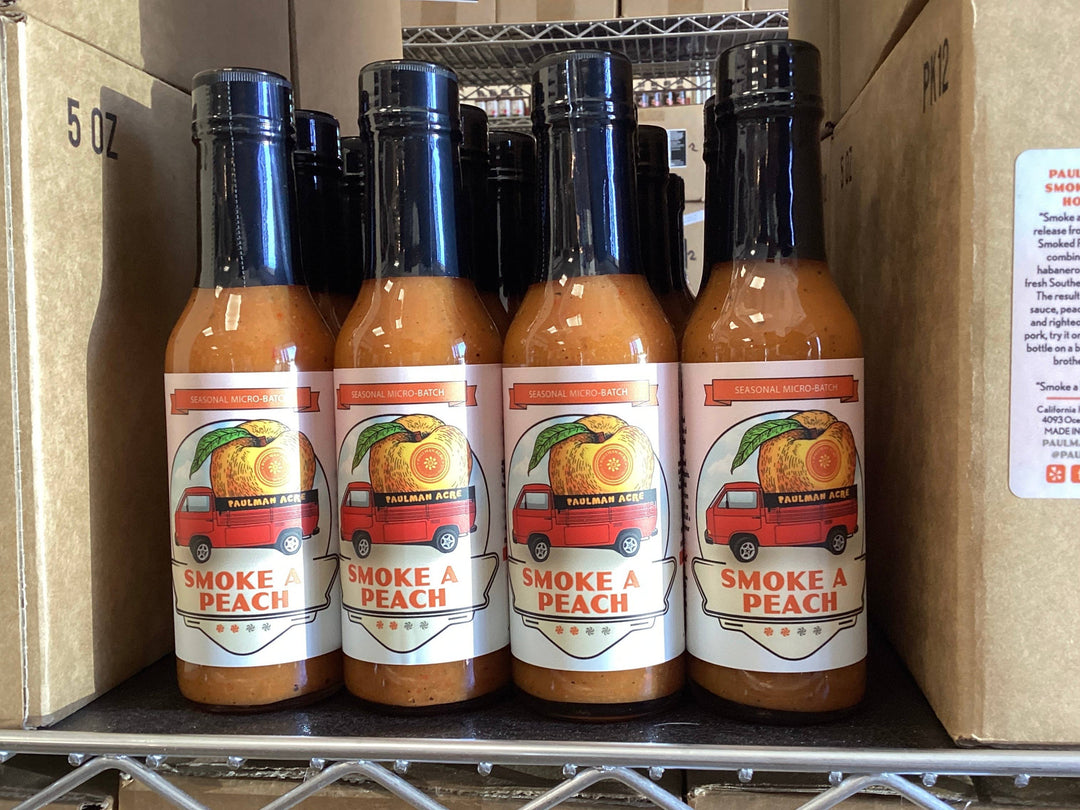 Paulman Acre Smoke a Peach Hot Sauce