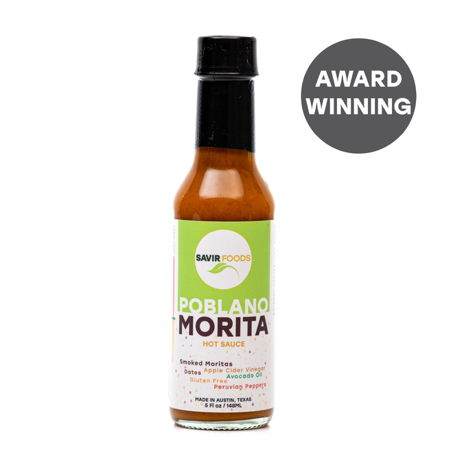 Savir Foods Poblano Morita Hot Sauce