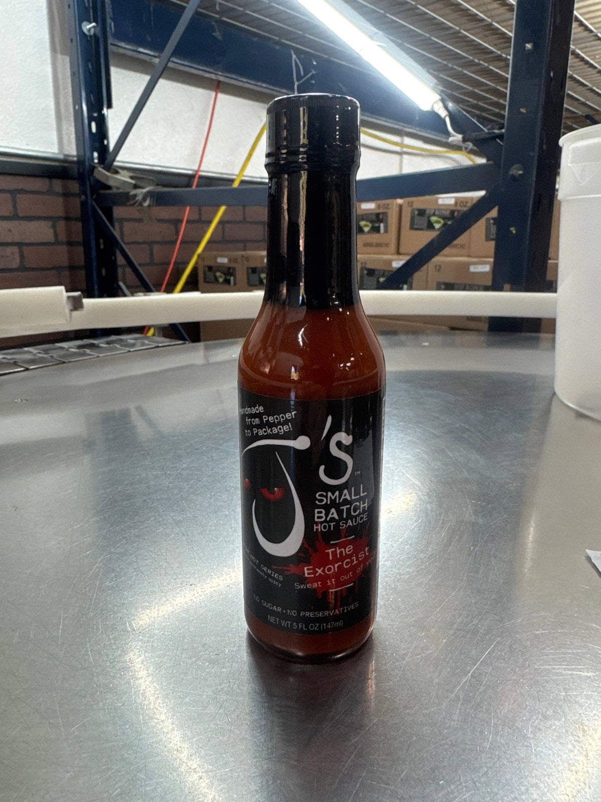 J's Small Batch The Exorcist Hot Sauce