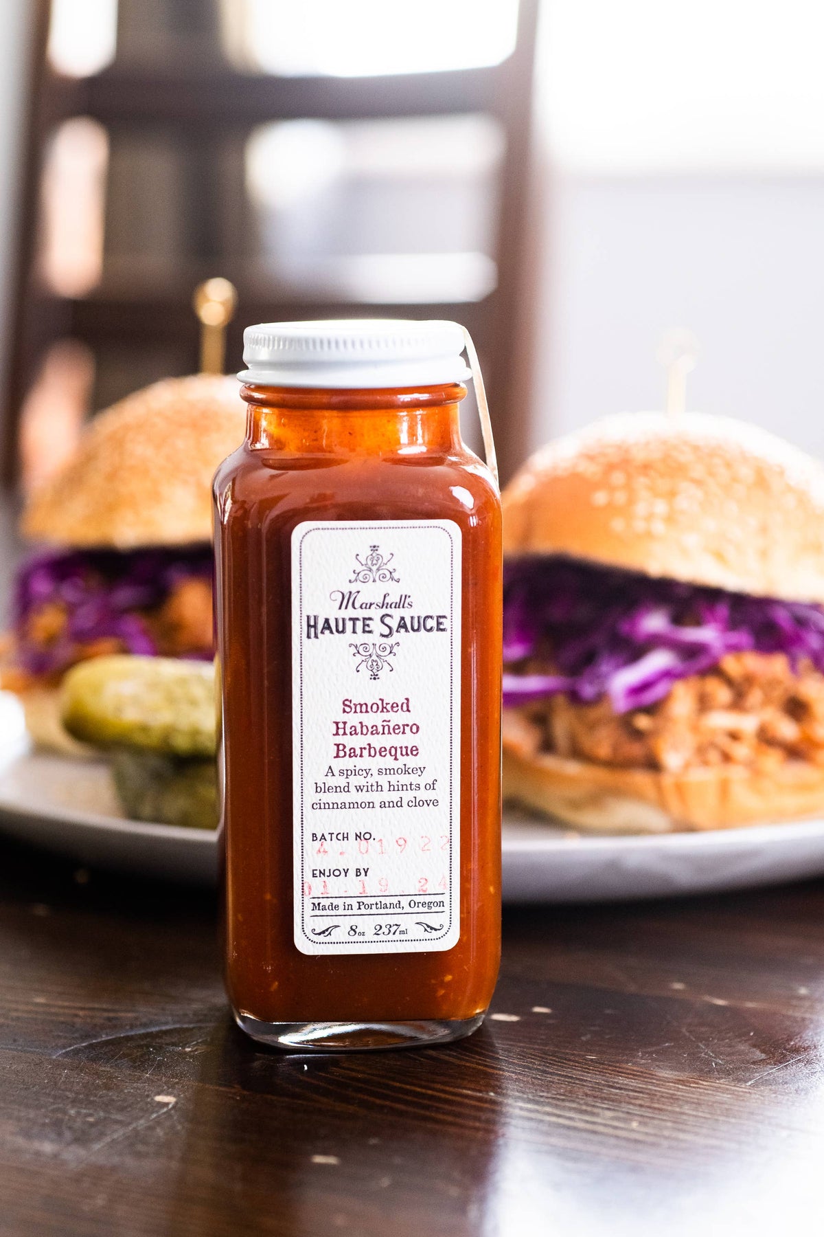 Marshall's Haute Sauce Smoked Habanero Barbeque- Best BBQ Sauce