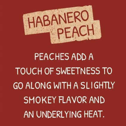 Little Dick's Habanero Peach Hot Sauce