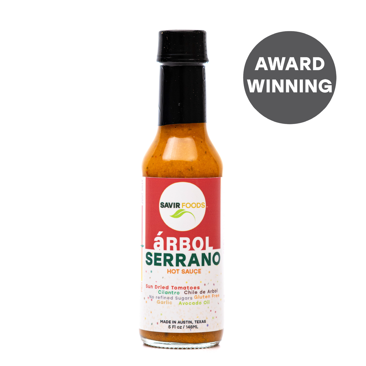 Savir Foods Arbol Serrano Hot Sauce