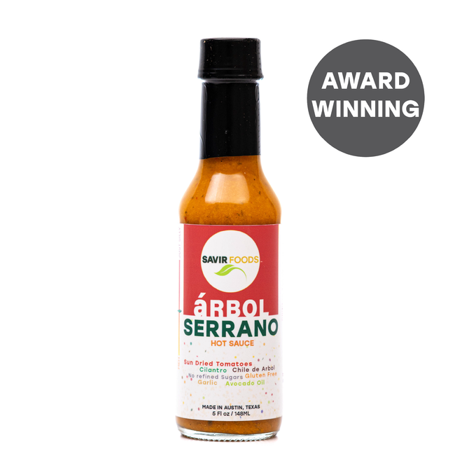 Savir Foods Arbol Serrano Hot Sauce