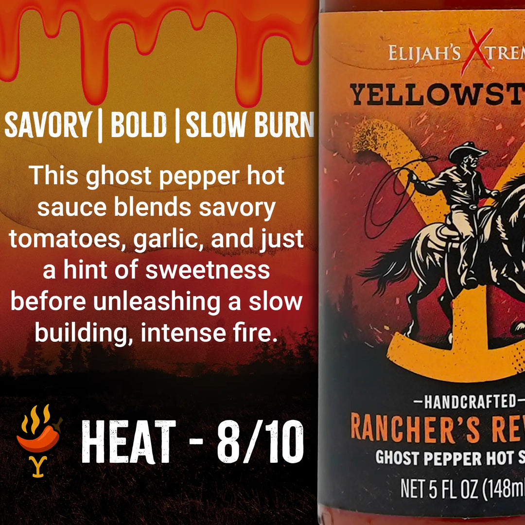 Yellowstone Ranchers Revenge - Ghost Pepper Hot Sauce
