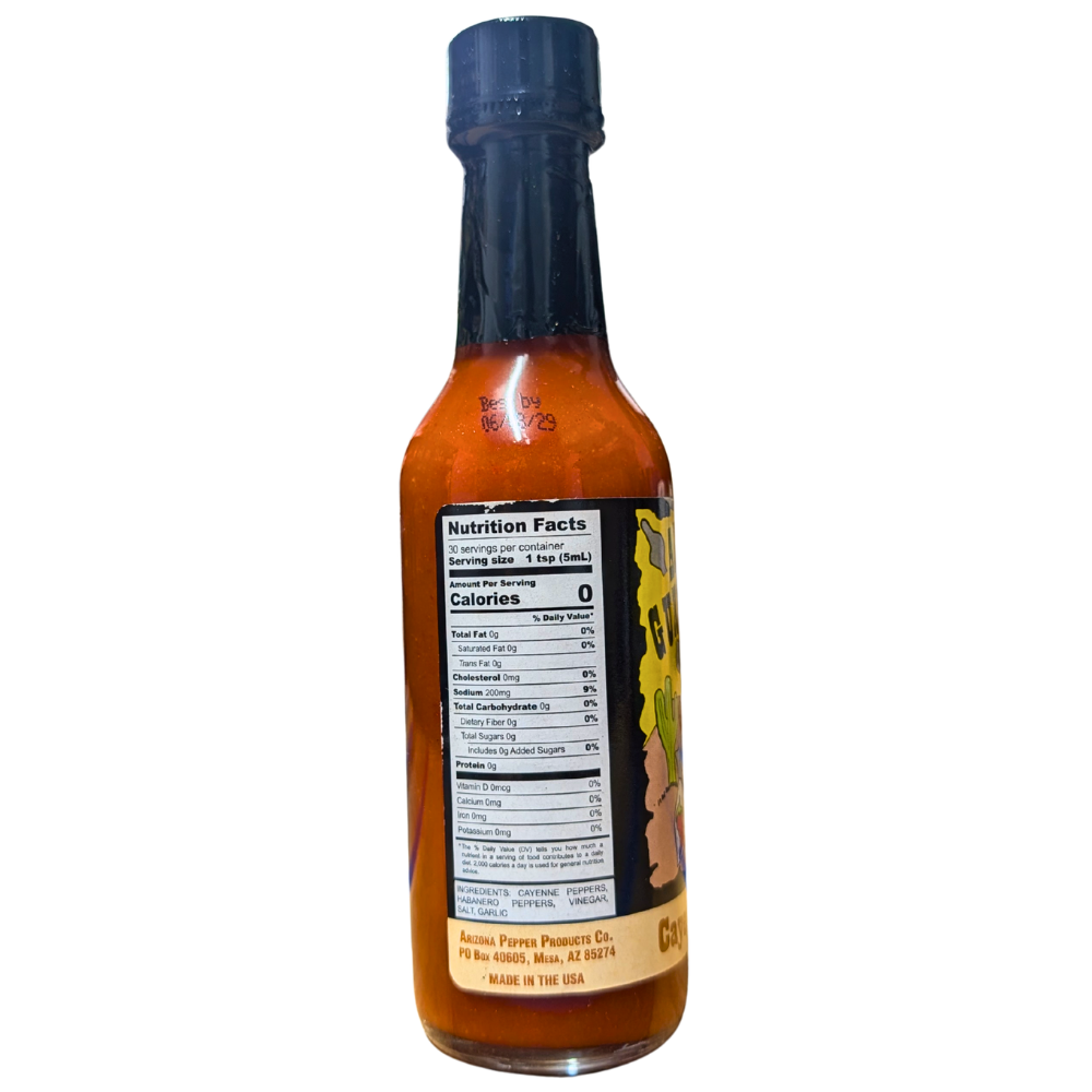 Arizona Gunslinger Cayenne Habanero Hot Sauce